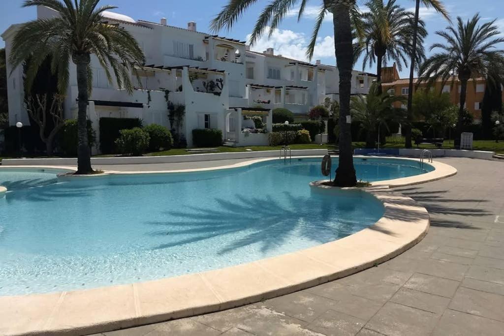 2 bedroom, Sea Front Complex w Pool&private garden Jávea Exterior foto