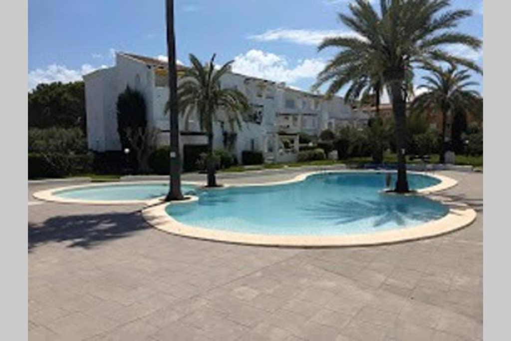 2 bedroom, Sea Front Complex w Pool&private garden Jávea Exterior foto